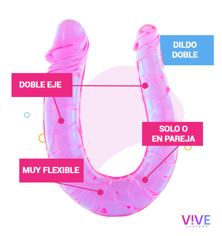 Características de un dildo doble