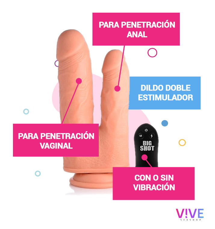 Características dildos doble penetración