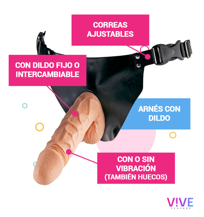 Características dildos con arnés