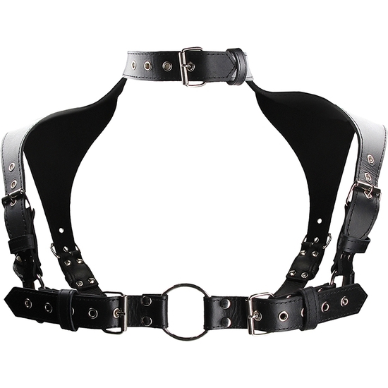 MEN HARNESS WITH COLLAR 4