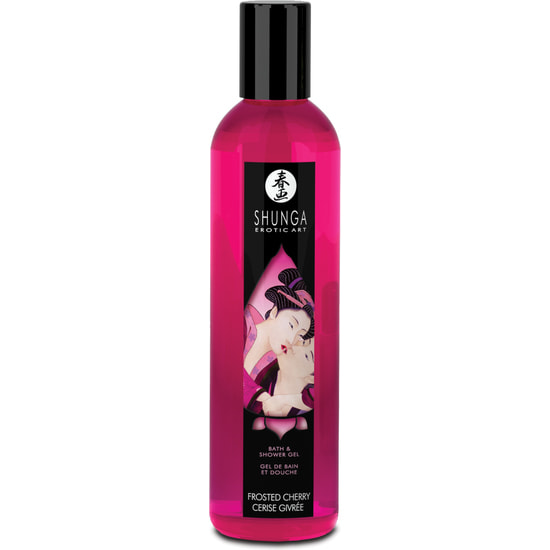 Gel douche et bain cerise glacée Shunga