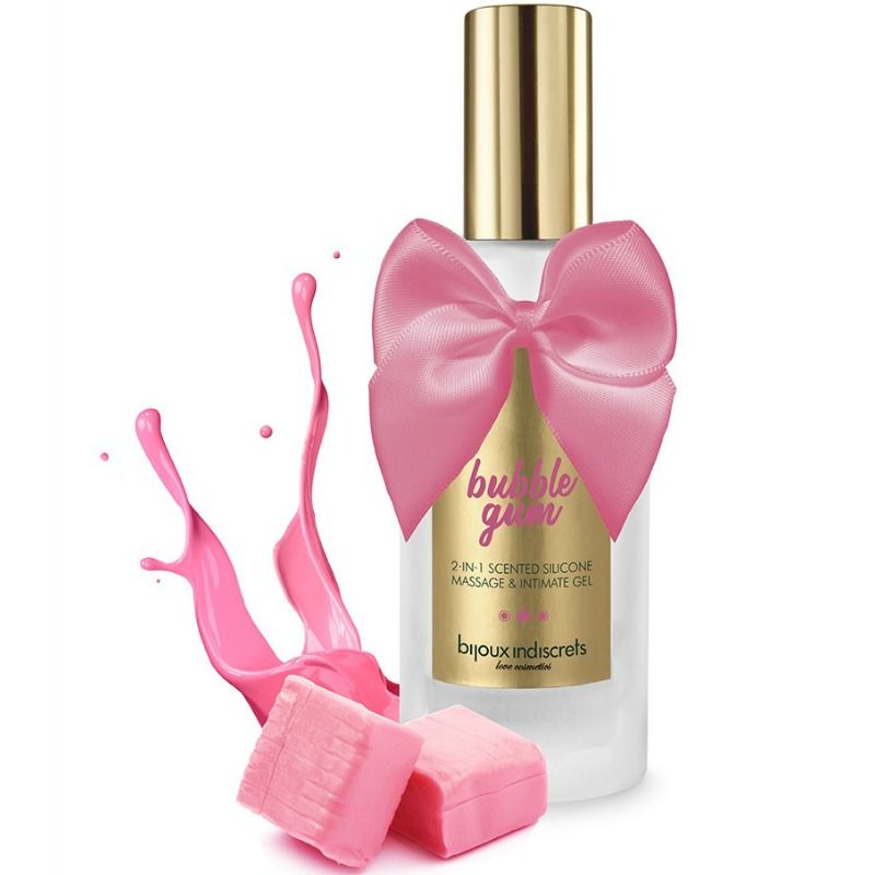 BIJOUX BUBBLE GUM 2 EN 1 GEL SILICONE 100 ML