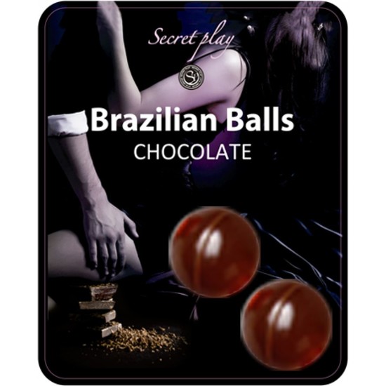 Secret play set 2 boules brésiliennes aroma chocolat