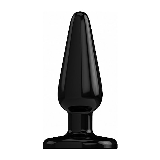 Plug anal - base - 12,8 cm - noir