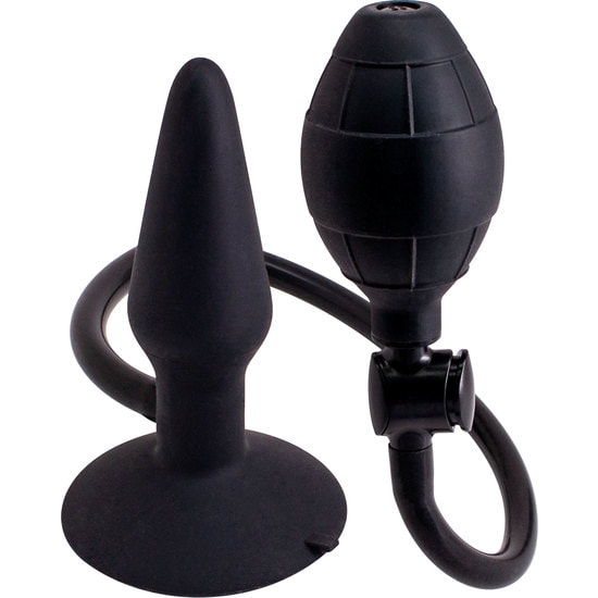 Plug anal gonflable S - noir