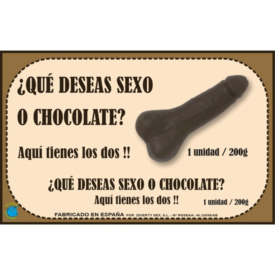 Boîte sifflet chocolat 200 gr. XXL