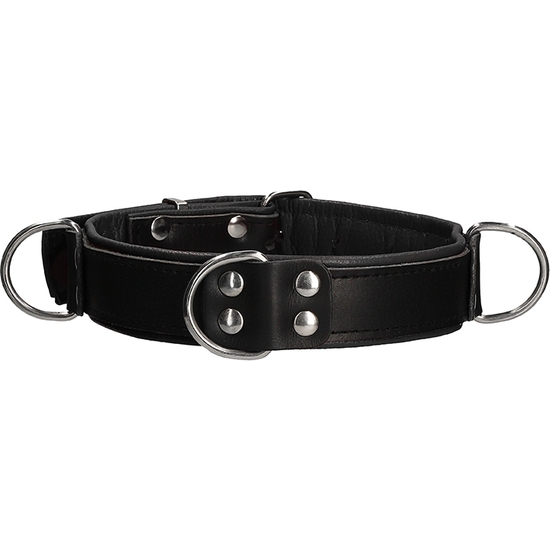 DELUXE BONDAGE COLLAR BLACK 4