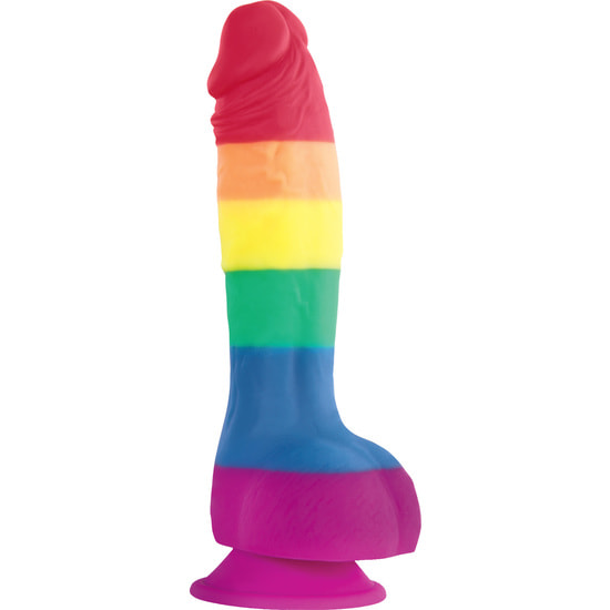 Couleurs fierté édition pénis silicone 15cm