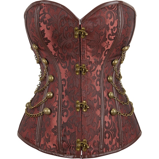 CORSET FAIZA MARRÓN