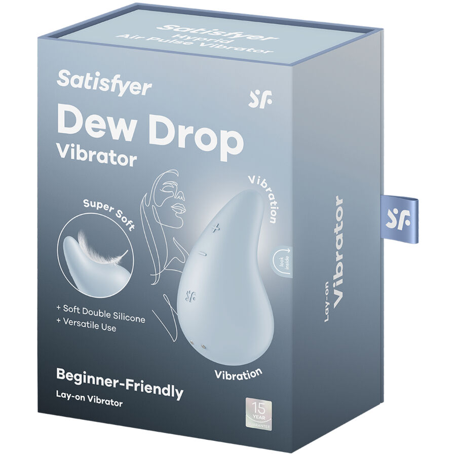 DEW DROP VIBRADOR LAY-ON BLANC 22