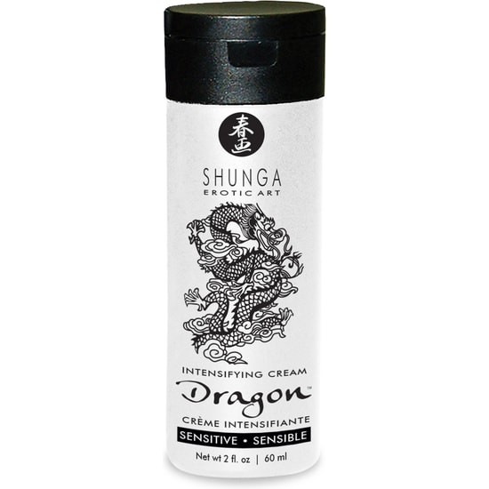 Crème de dragon sensible Shunga pour les couples