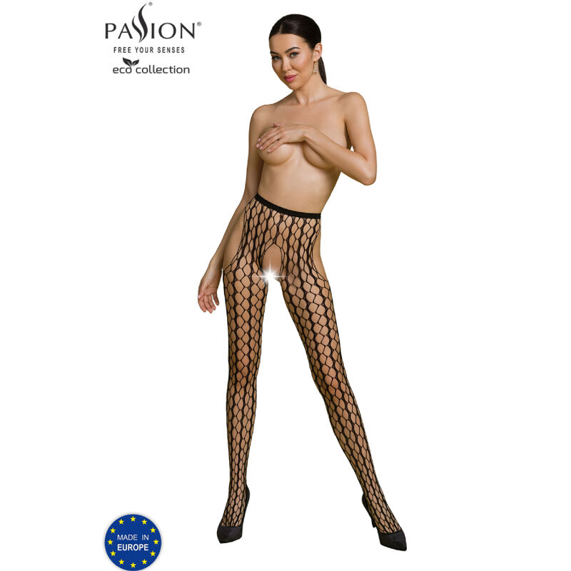 BODYSTOCKING ECO COLLECTION ECO S007 NOIR