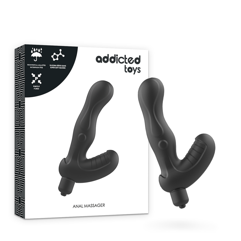 STIMULATEUR ANAL EN SILICONE DE LA PROSTATE P-SPOT VIBE