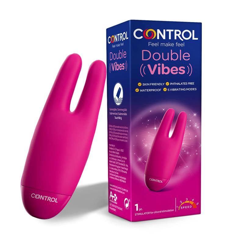 CONTRÔLEZ LES DOUBLES VIBES POUR LA STIMULATION CLITORALE