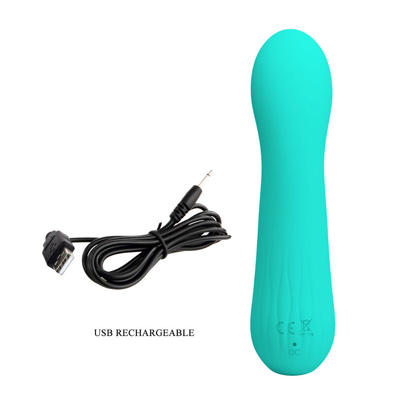 FAUN VIBRADOR RECARGABLE VERDE 8