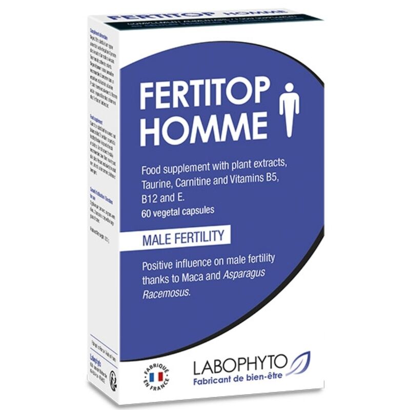 FERTITOP HOMME COMPLÉMENT ALIMENTAIRE FERTILITÉ MASCULINE 60