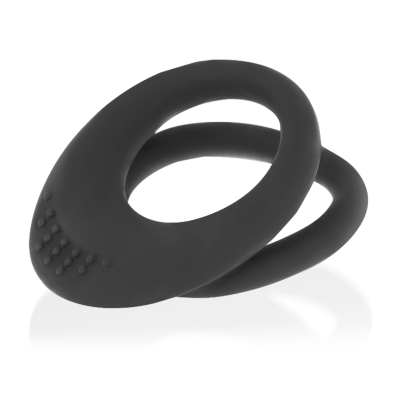 BAGUE  DOUBLE SILICONE 3.5 CM - 4.5 CM