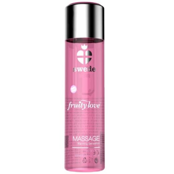 FRUITY LOVE HUILE EFFET CHALEUR FRAISES AU CHAMPAGNE 60 ML n