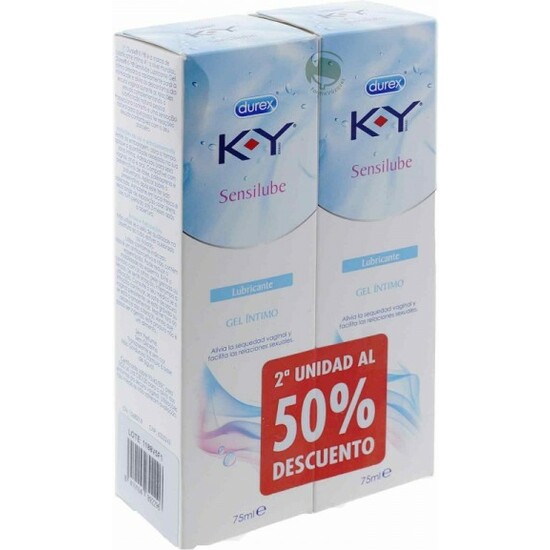 Ky Intimate Gel Lubrifiant Hydrosoluble Duplo 2x75ml