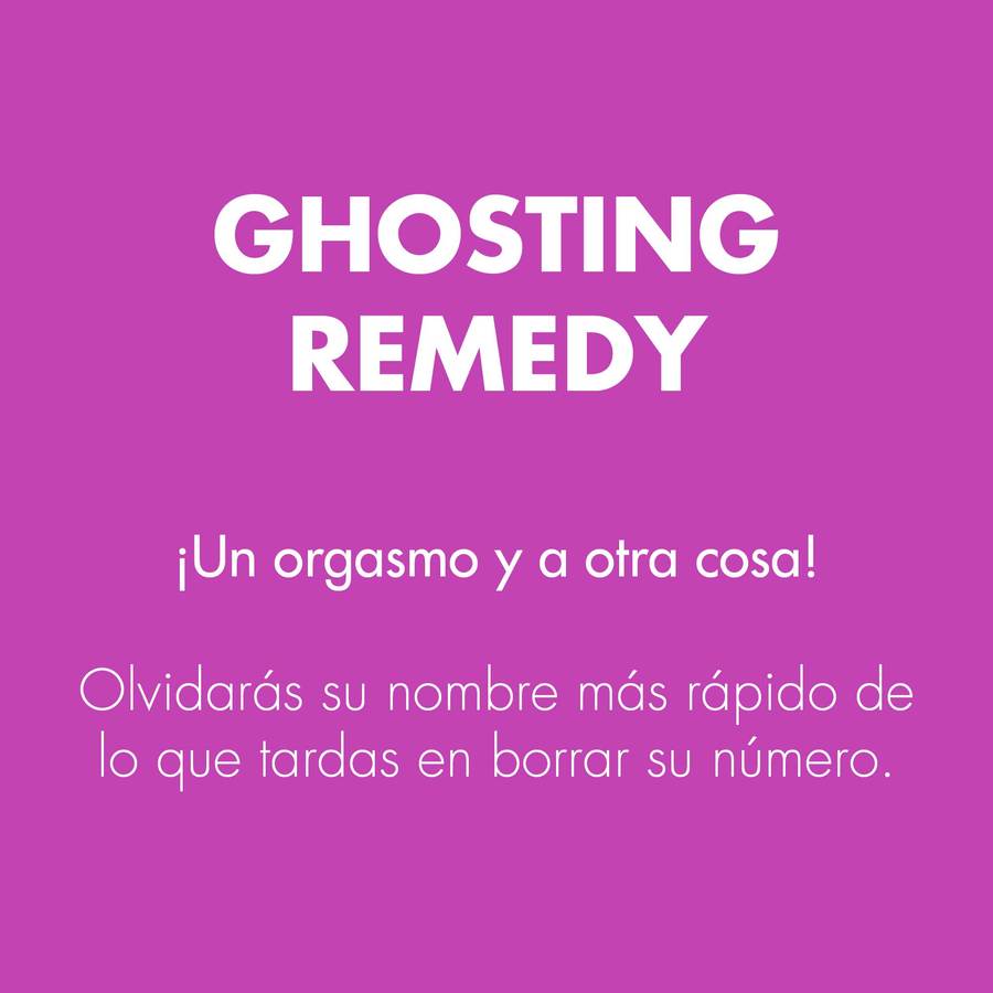 GHOSTING REMEDY 1