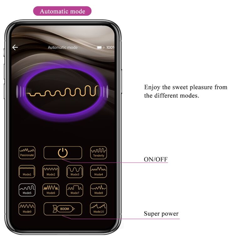 JAYLEEN VIBRADOR APP CONTROL R 17