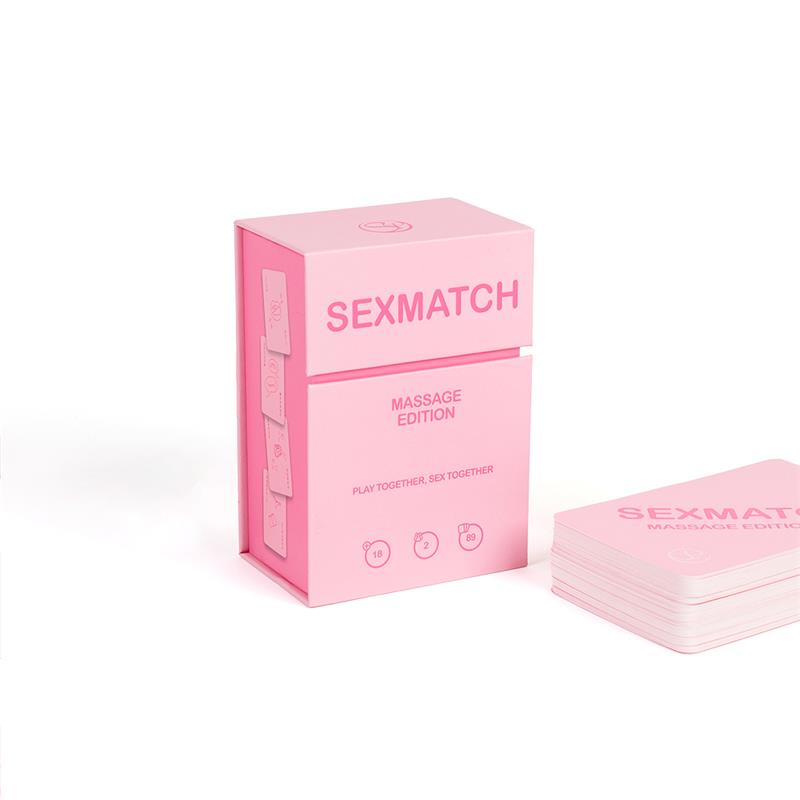 JEU SEXMATCH ÉDITION MASSAGE