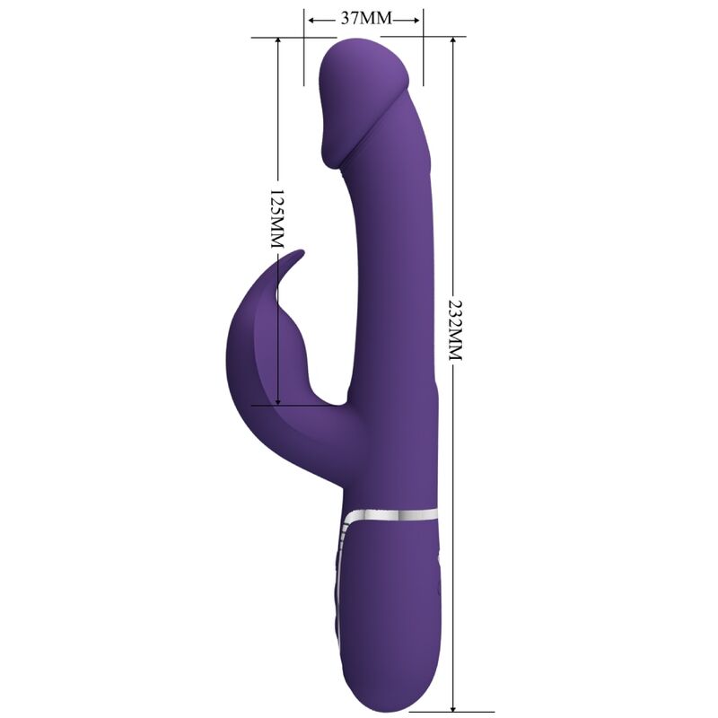 KAMPAS VIBRADOR RABBIT 3 EN 1  6