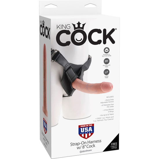 KING COCK HARNESS W/8 2