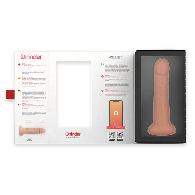 LARGE BOGOTÁ DILDO VIBRADOR 9  7