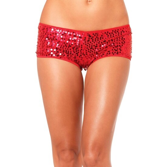 Leg avenue culotte à sequins rouge