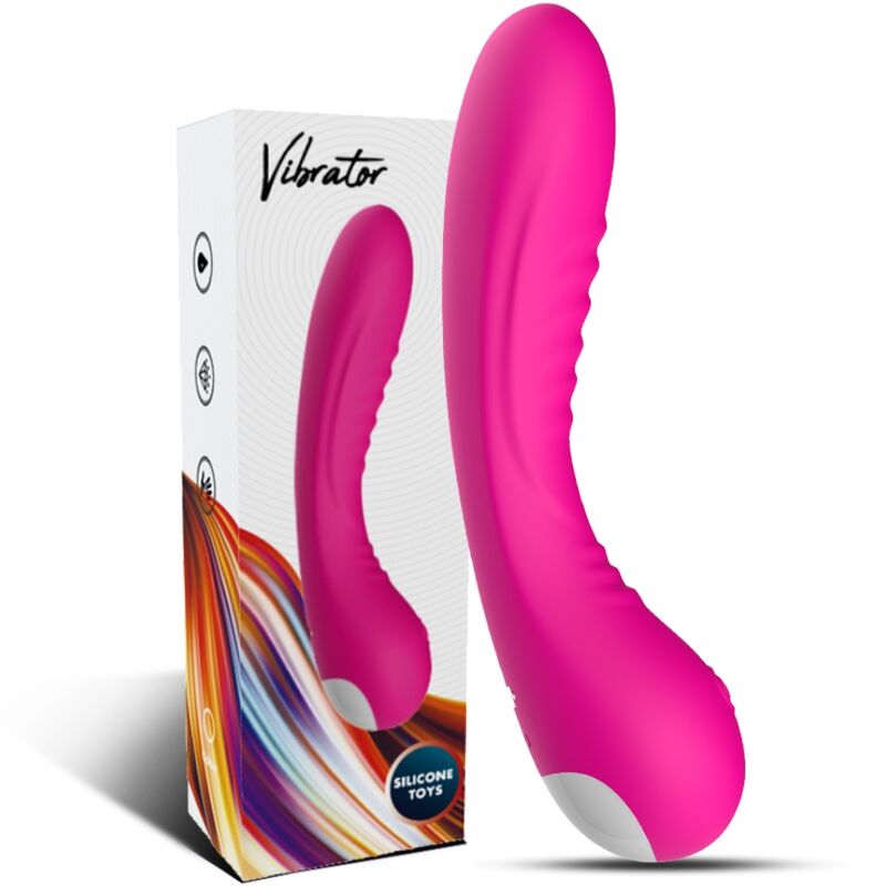 LEGEND VIBRADOR SILICONA FUCSI 1