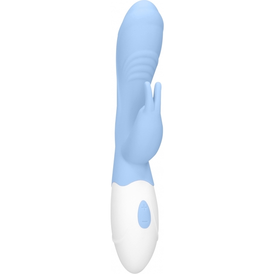 Vibromasseur lapin bleu juteux Loveline