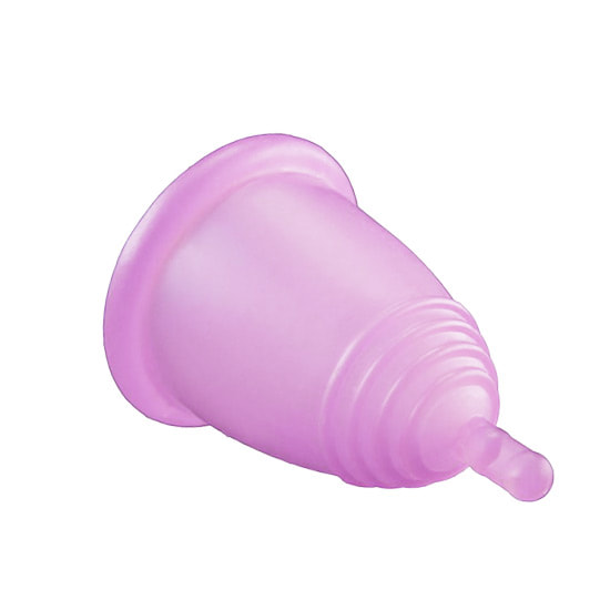 Coupe menstruelle rose extra large douce