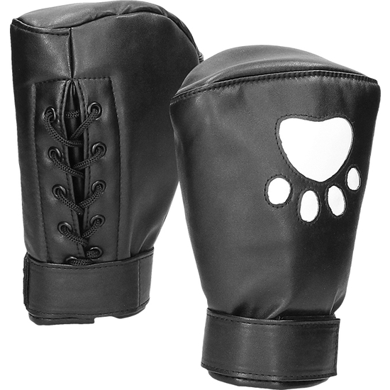 OUCH! PUPPY PLAY - GUANTES DE BOXEO DE NEOPRENO - NEGRO