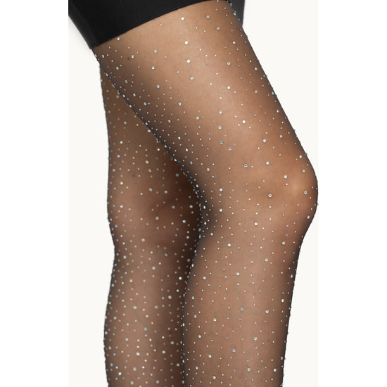 PANTYS DIAMANTE NEGRO 6