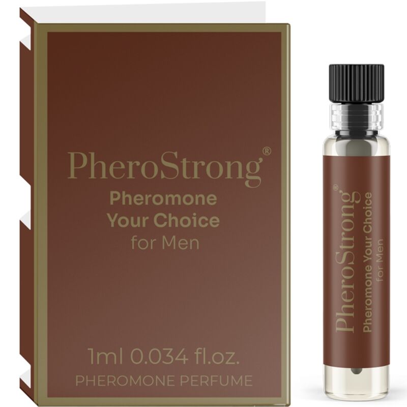 PARFUM PHÉROMONE AU CHOIX POUR HOMME 1 ML