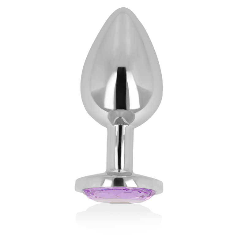 PLUG ANAL AVEC CRISTAL VIOLET 9 CM