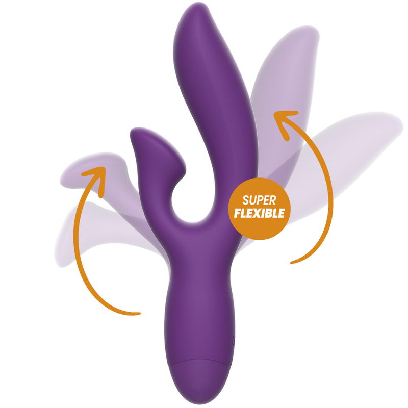 REWOFUN VIBRATEUR FLEXIBLE AVEC LAPIN nº1