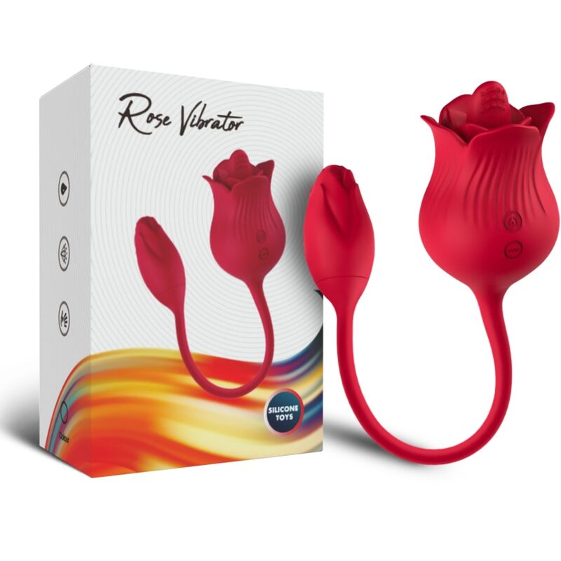 ROSA VIBRADOR ESTIMULADOR CLÍT 5