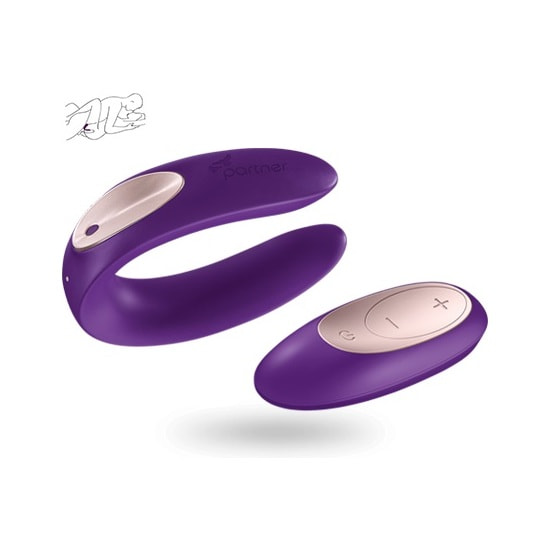 Satisfyer partner plus remote - vibrateur pour couples