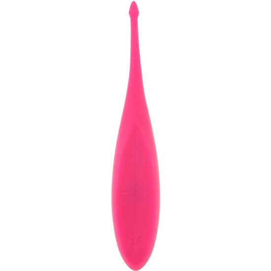 Baguette vibrante amusante et virevoltante Satisfyer - rose.