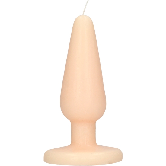 SCANDALOUS CANDLES - BUTT PLUG - FLESH