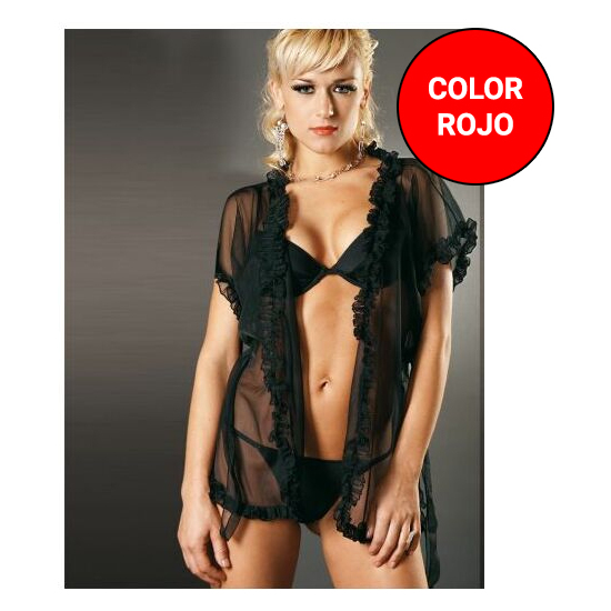 Robe microtul sensuel sexy type camisole avec ouverture devant yv