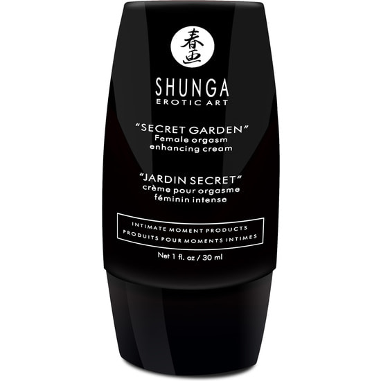 Jardin secret de l'orgasme féminin intense crème de Shunga