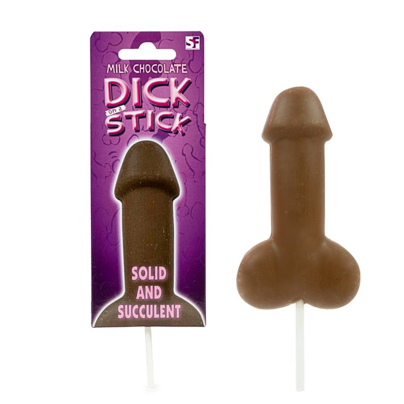 PIRULETA PENE CHOCOLOTE CON LE 3