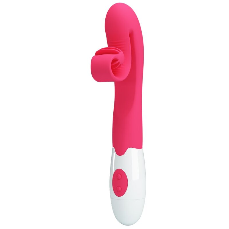 VIBRATEUR ET STIMULATEUR 30 VITESSES ROSE