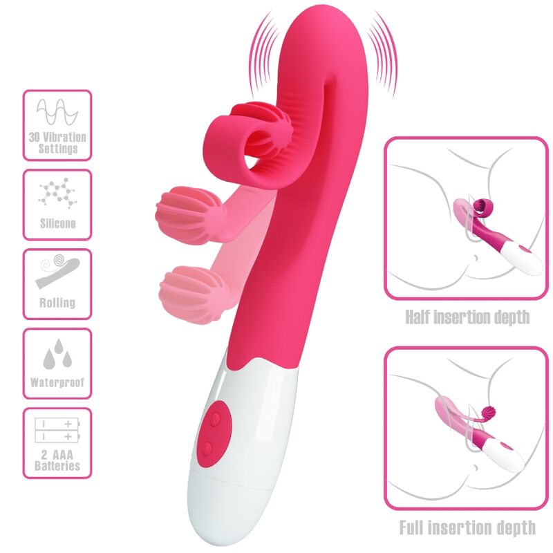 VIBRADOR Y ESTIMULADOR 30 VELO 5