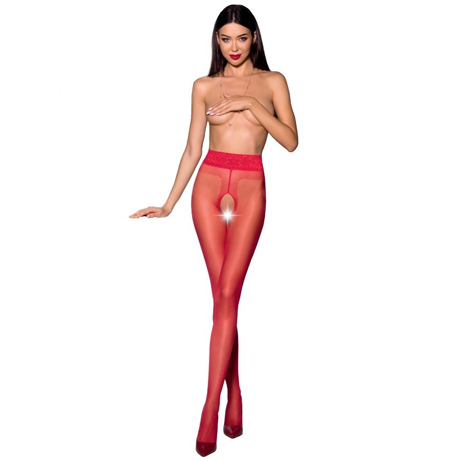 WOMAN TIOPEN 001 BAS ROUGE TAILLE 1/2