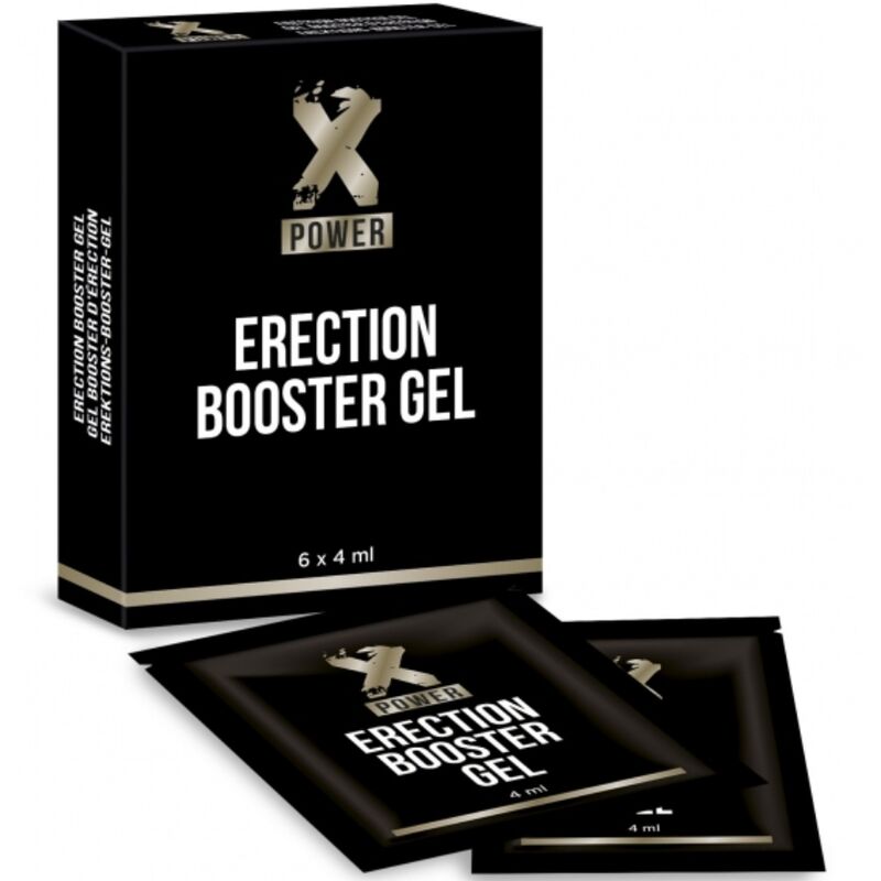 GEL BOOSTER D''ÉRECTION XPOWER 6 X 4 ML