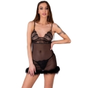 ZERUNAM SET BABYDOLL + TANGA N